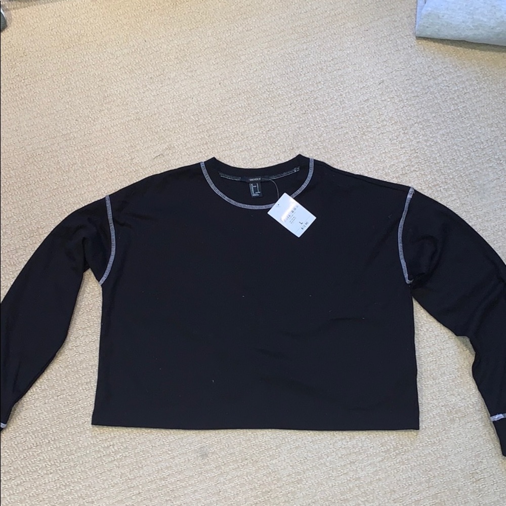 Black Forever 21 Shirt